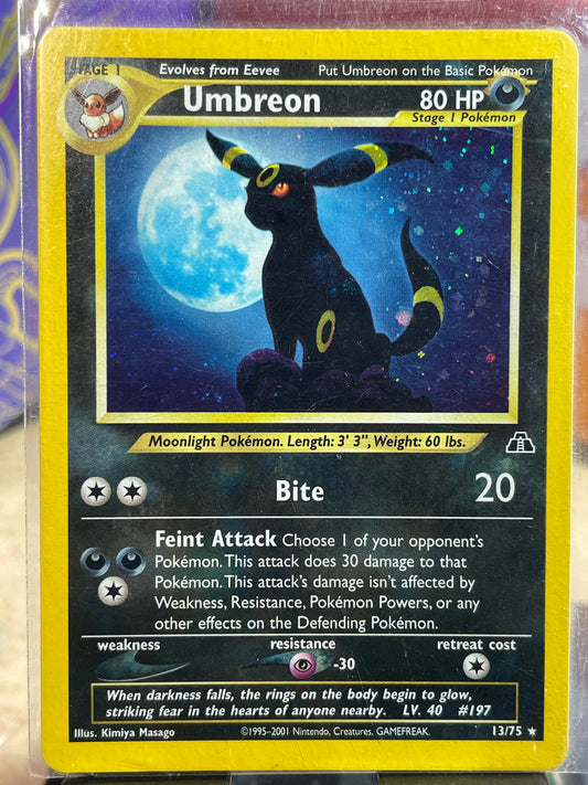 2001 Umbreon #13 Neo Discovery [LP]