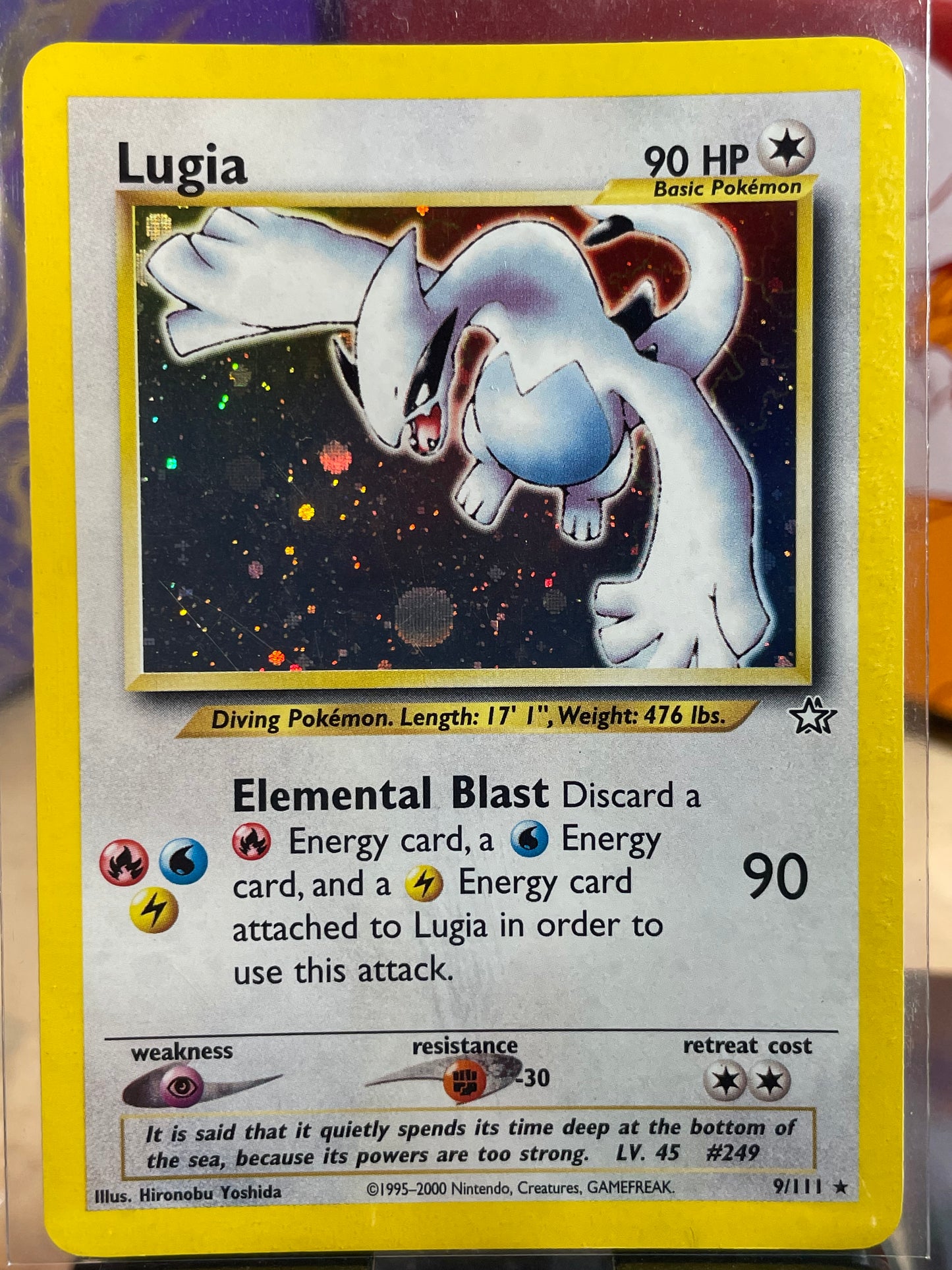 2000 Lugia #9 Neo Genesis [LP]