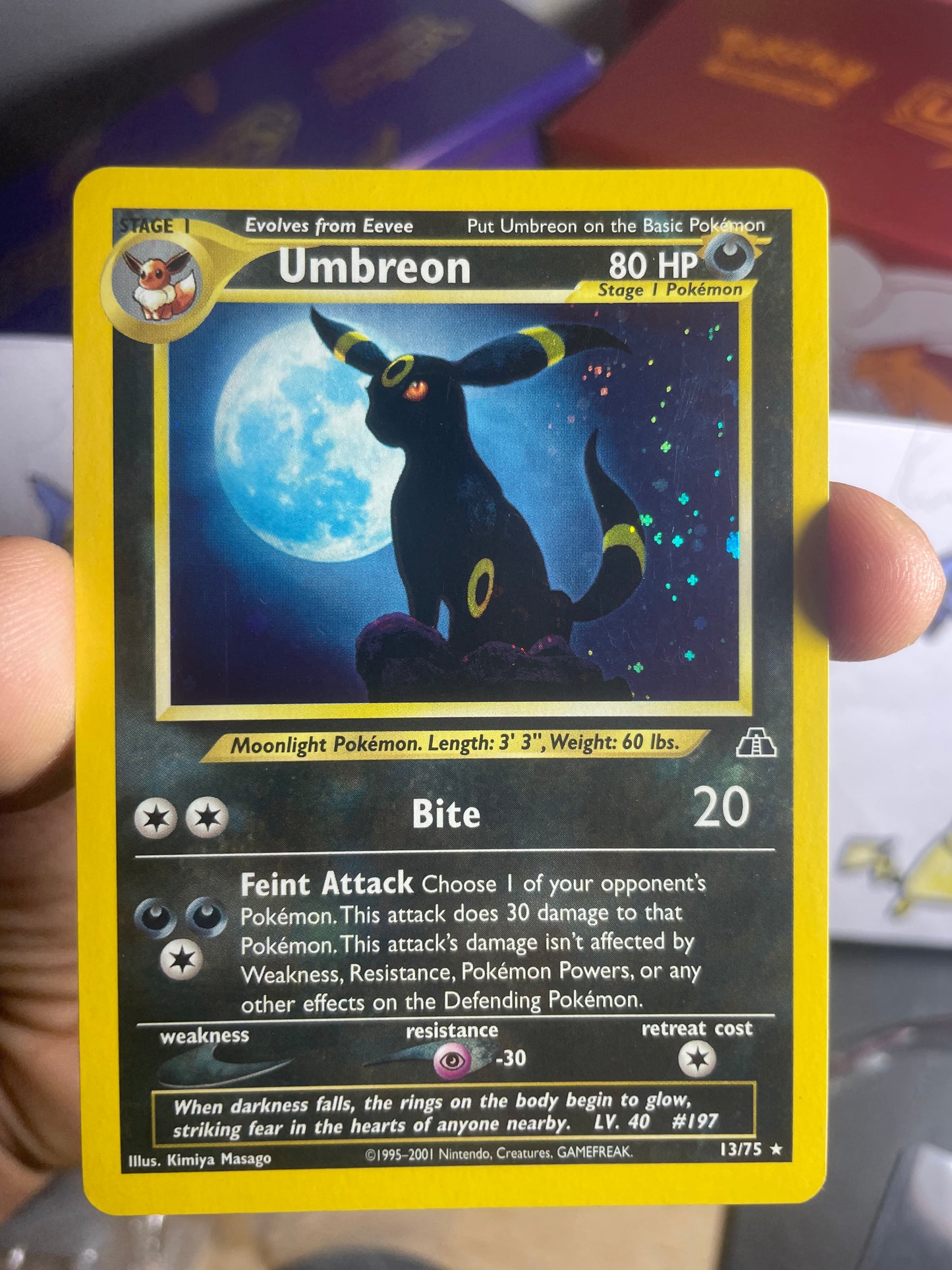 2001 Umbreon #13 Neo Discovery [LP]