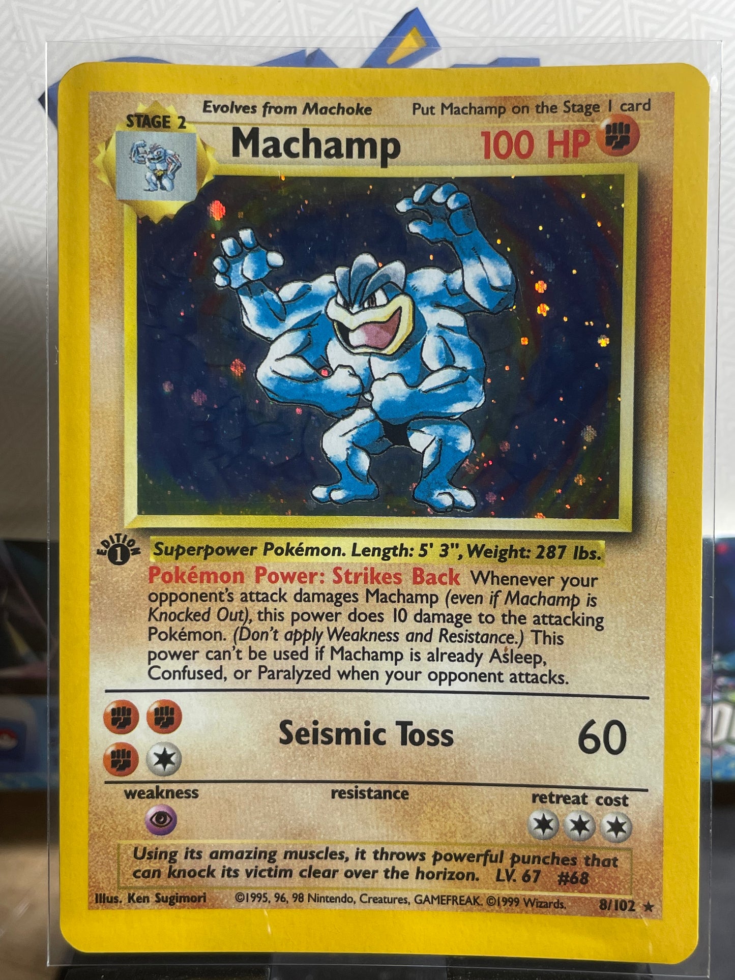 1999 Machamp #8 Base 1st Edition [NM-]