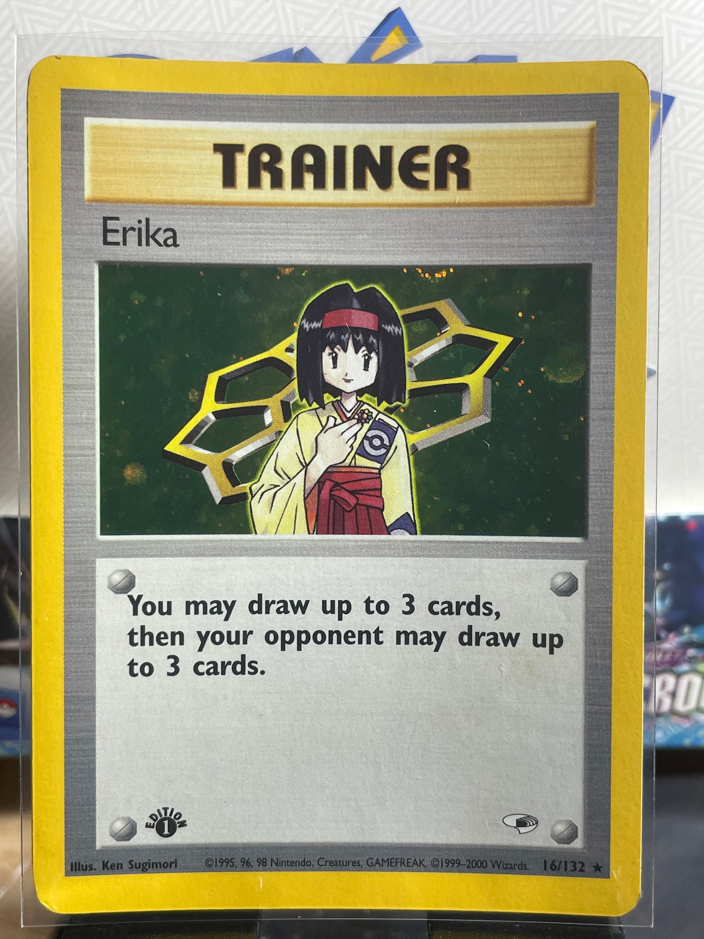 2000 Erika #16 Gym Challenge 1st Edition [LP]