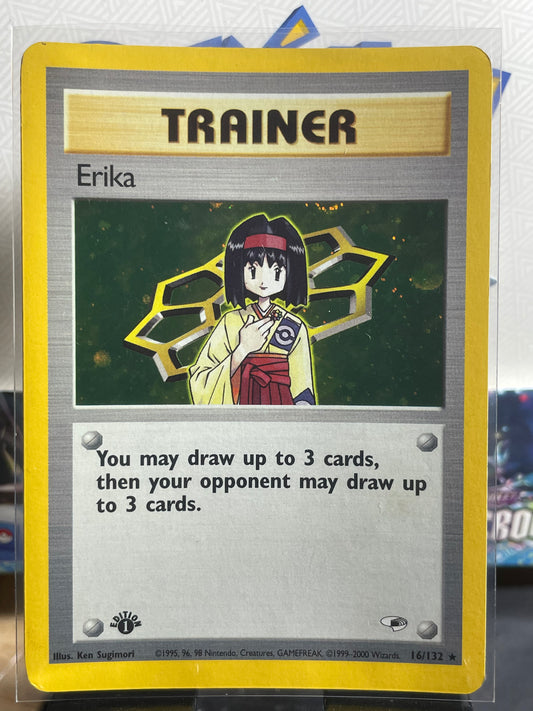2000 Erika #16 Gym Challenge 1st Edition [LP]