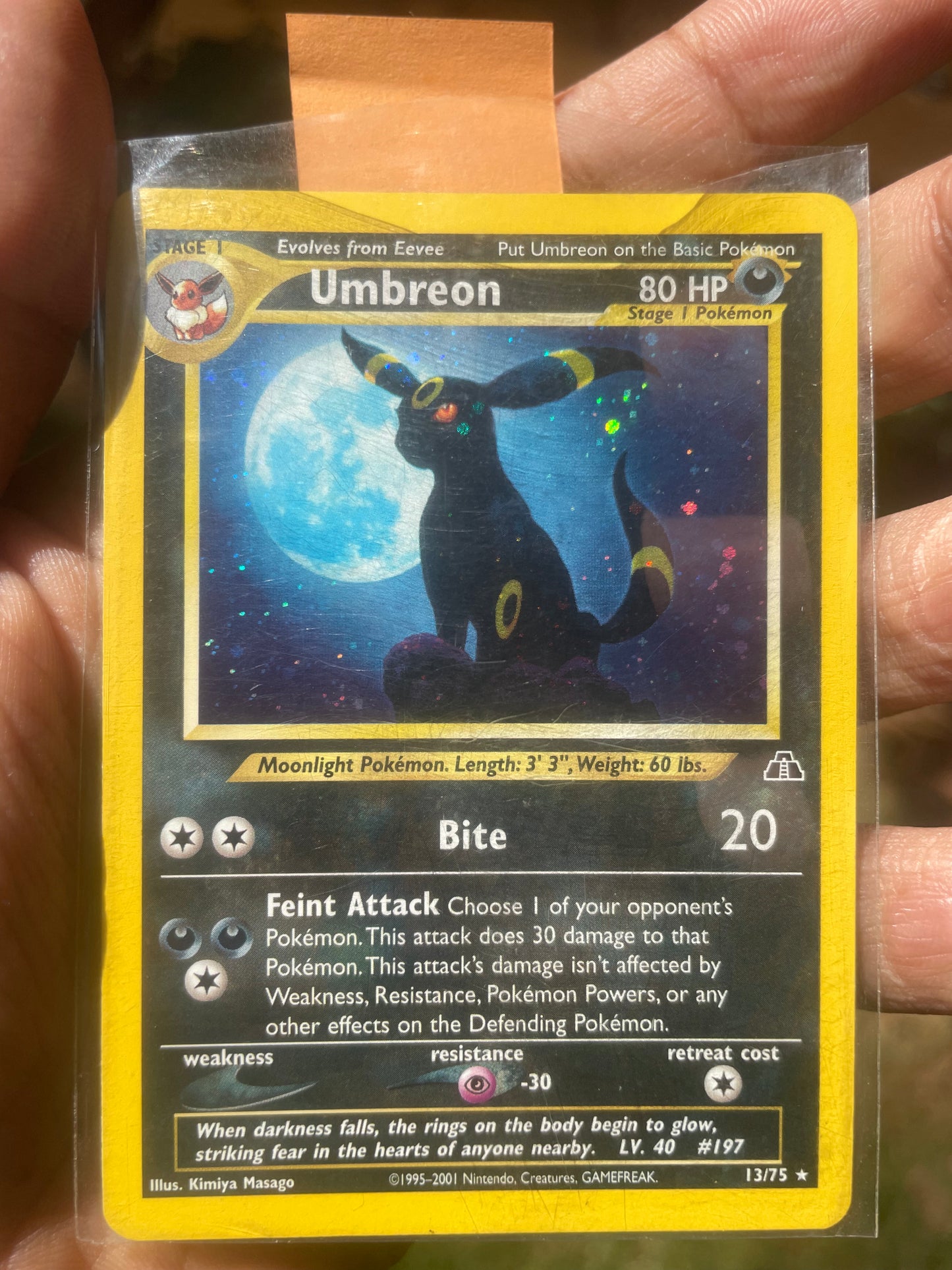 2001 Umbreon #13 Neo Discovery [LP]