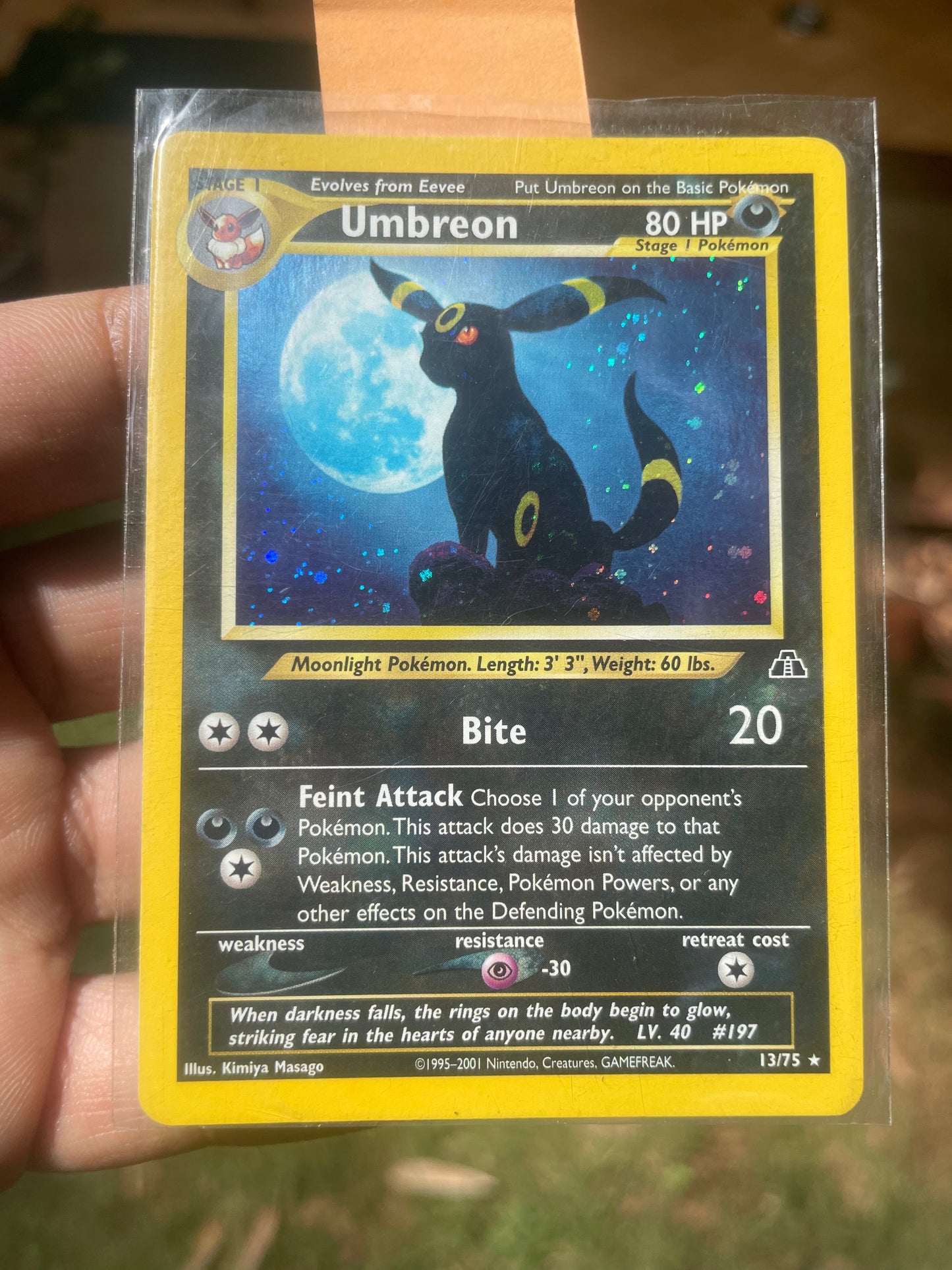 2001 Umbreon #13 Neo Discovery [LP]
