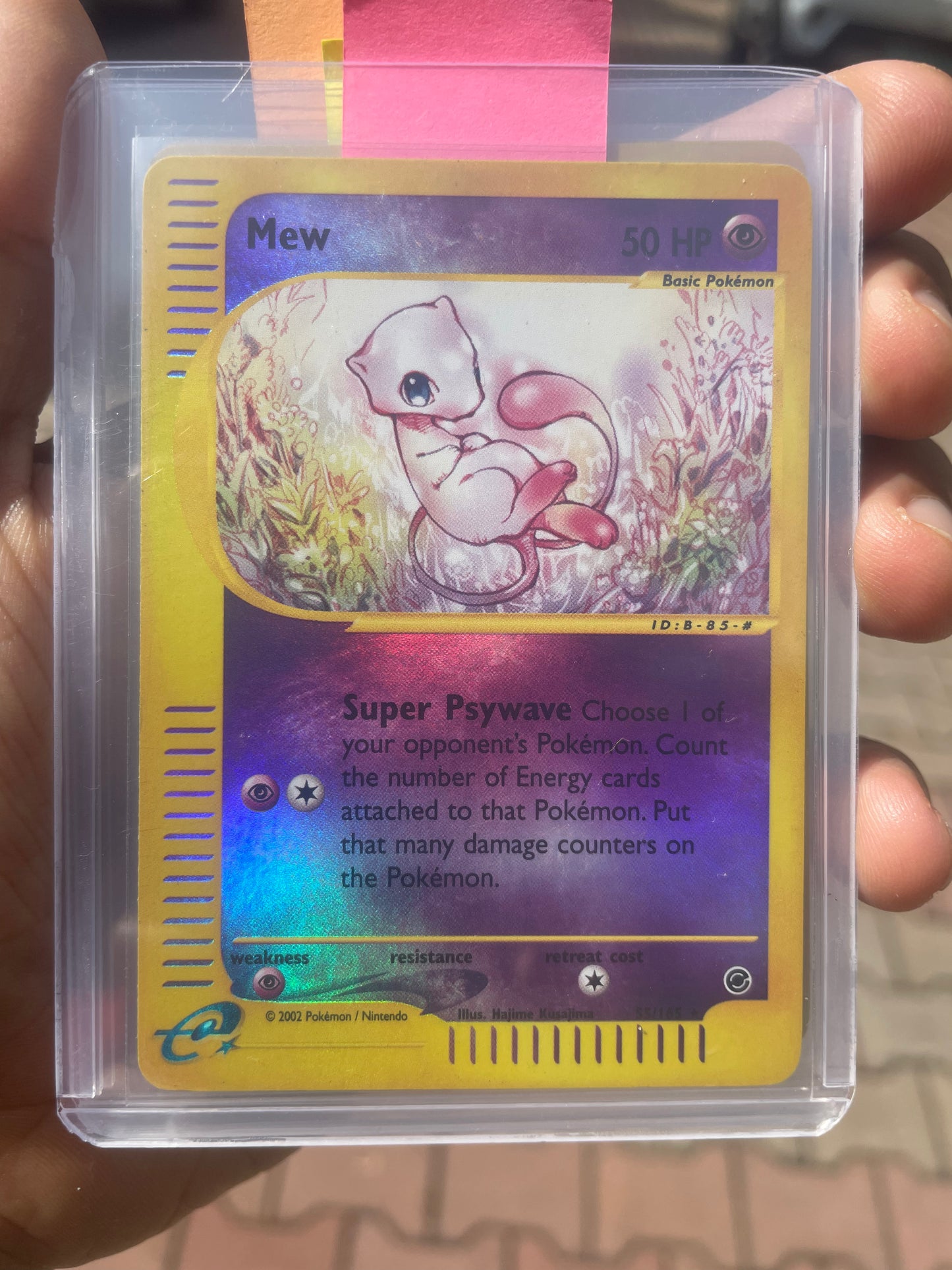 2002 Mew [Reverse] #55 Expedition [MP+]