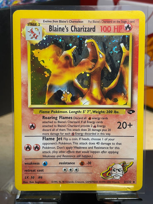 2000 Blaine's Charizard #2 Gym Challenge [MP]