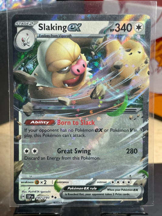 2024 Slaking ex #147 Surging Sparks