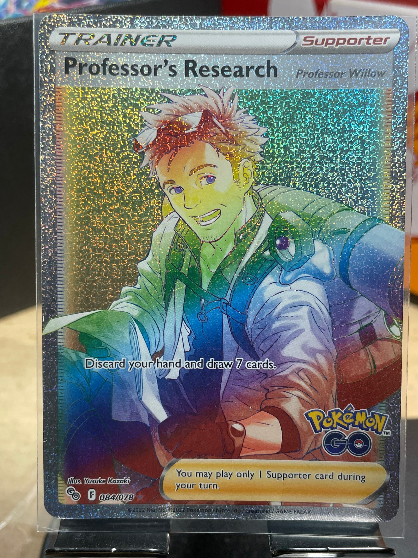 2022 Professor's Research (Willow) #84 Pokemon Go