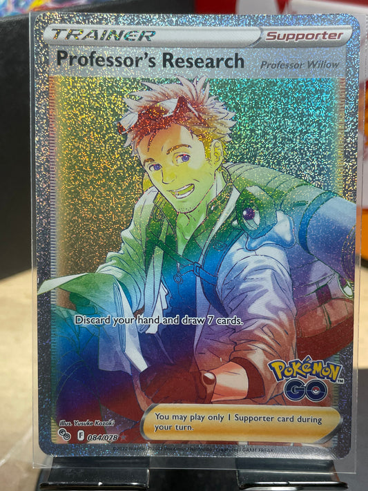 2022 Professor's Research (Willow) #84 Pokemon Go