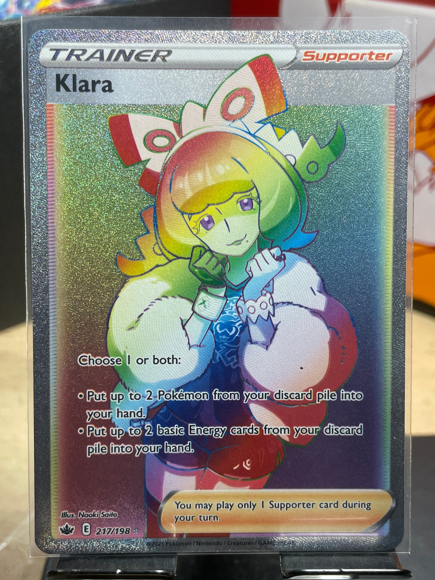 2021 Klara #217 Chilling Reign