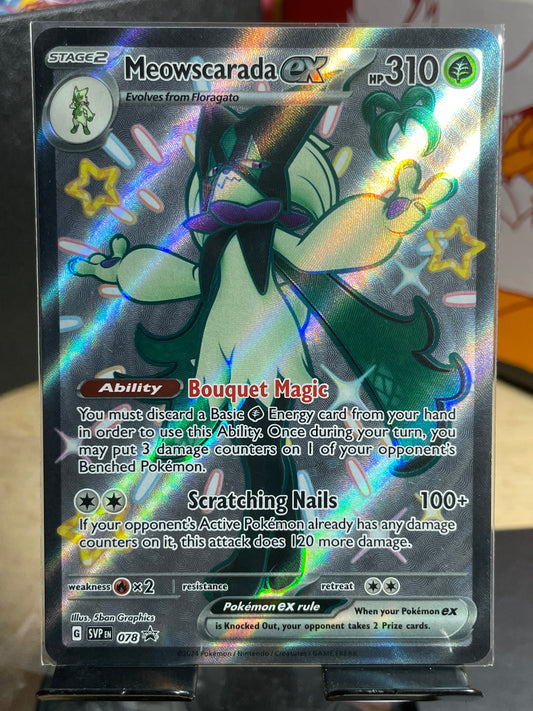2024 Meowscarada ex #78 SV Promo