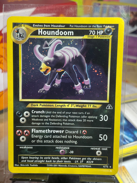 2001 Houndoom #4 Neo Discovery [LP+]