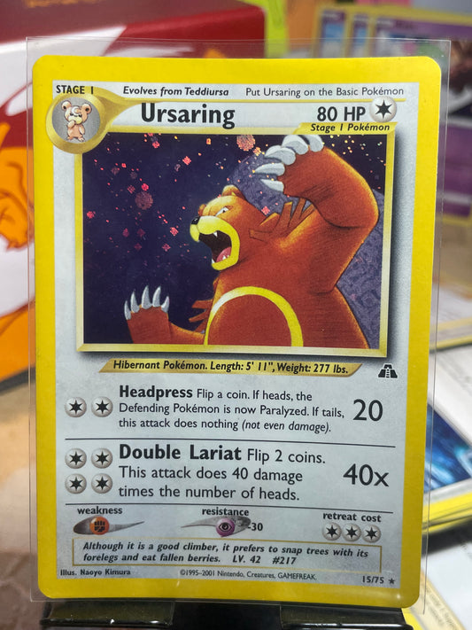 2001 Ursaring #15 Neo Discovery [LP+]