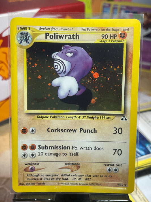 2001 Poliwrath #9 Neo Discovery [LP]