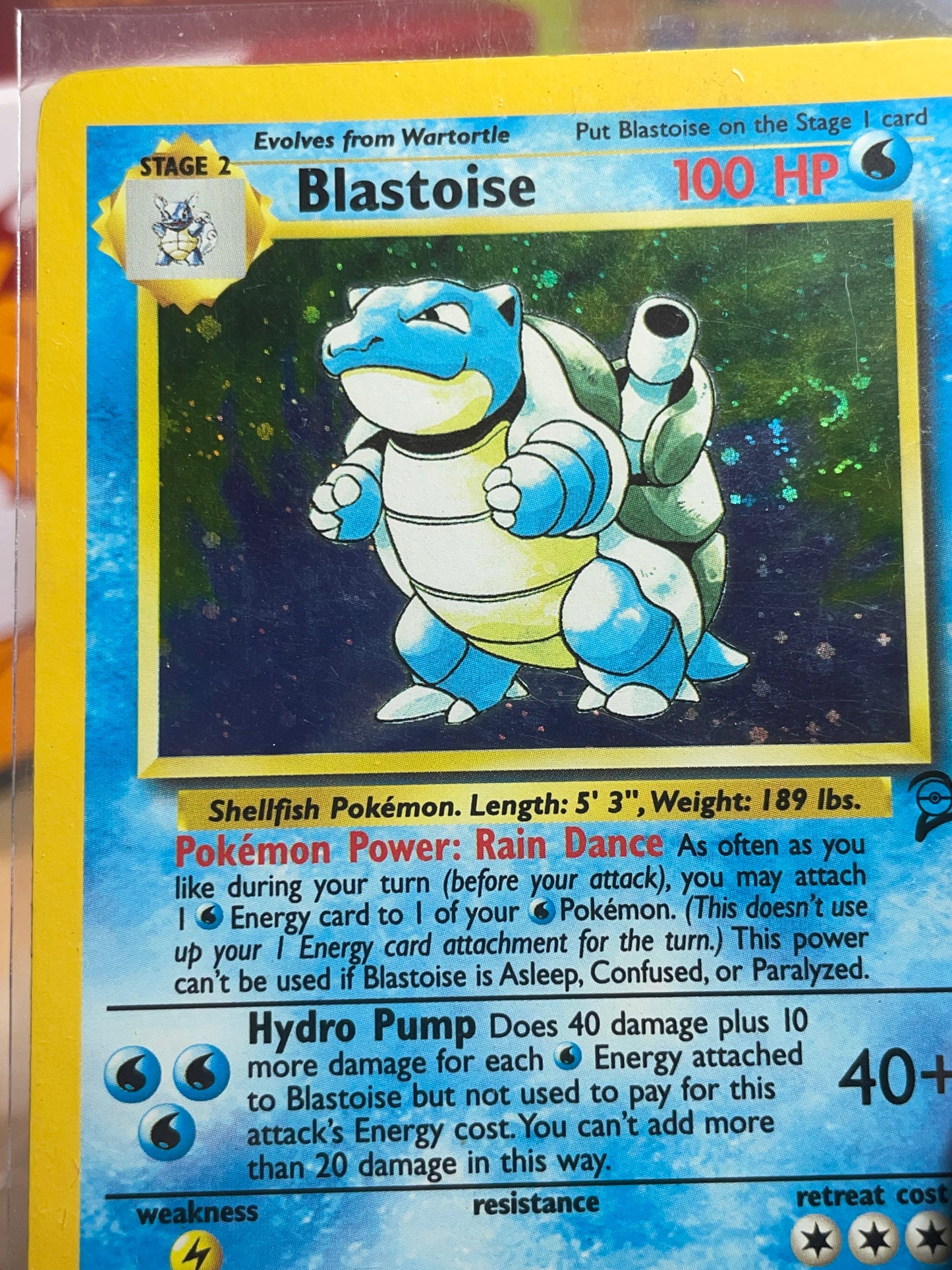 2000 Blastoise #2 Base Set 2 [LP-]