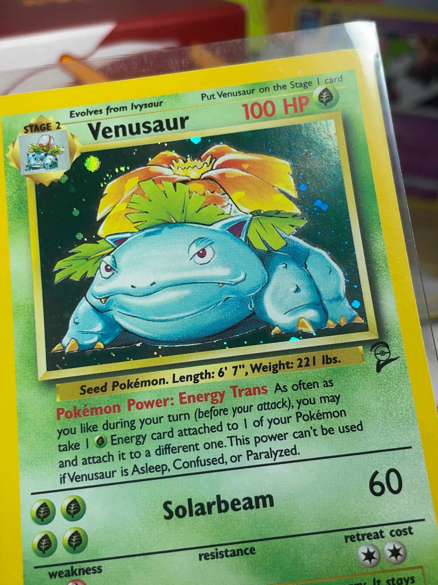 2000 Venusaur #2 Base Set 2 [LP]