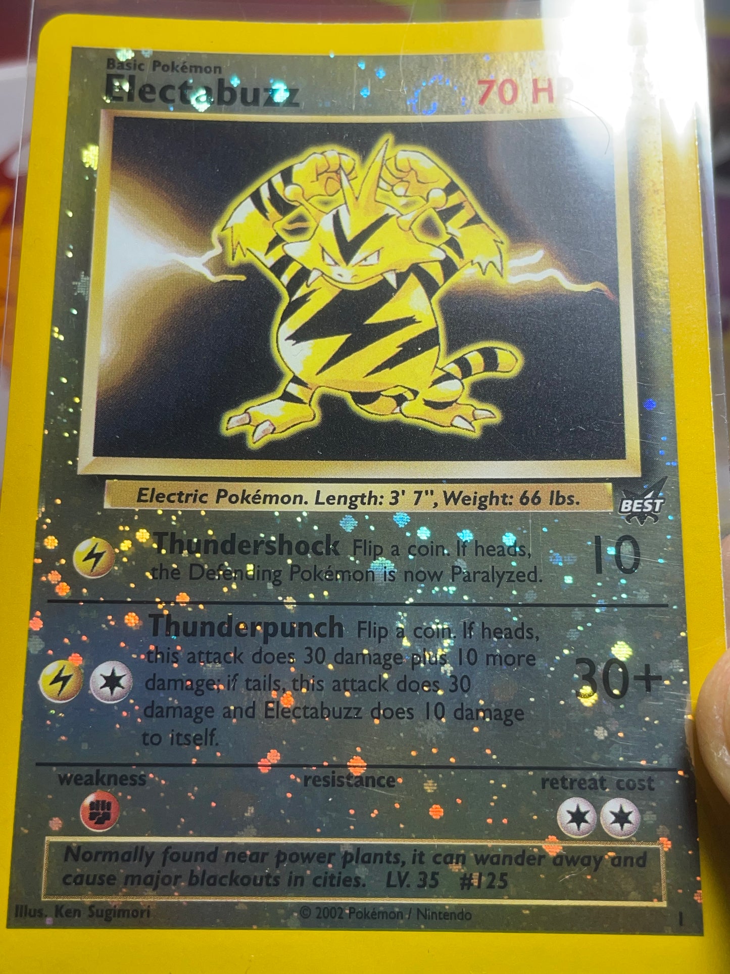 2003 Electabuzz #1 Best of Game [NM-]