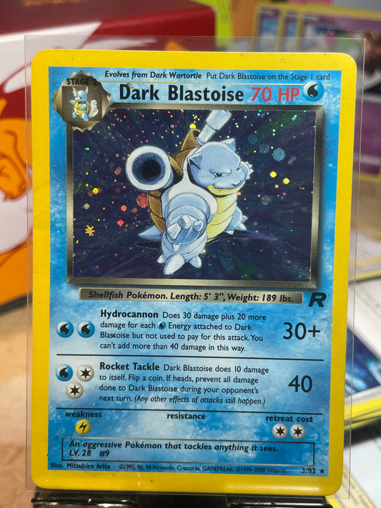 2000 Dark Blastoise #3 Team Rocket [MP]