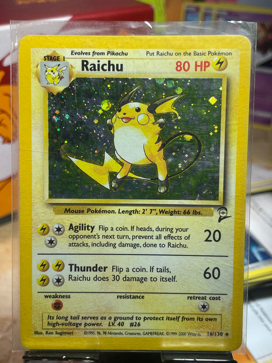 2000 Raichu #16 Base Set 2 [MP]