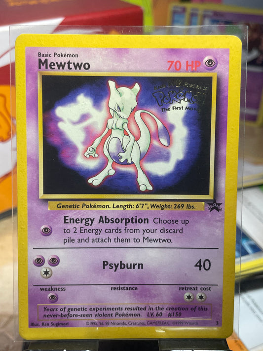 1999 Mewtwo #3 WOTC Promo [LP]