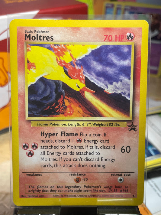 2000 Moltres #21 WOTC Promo [LP+]