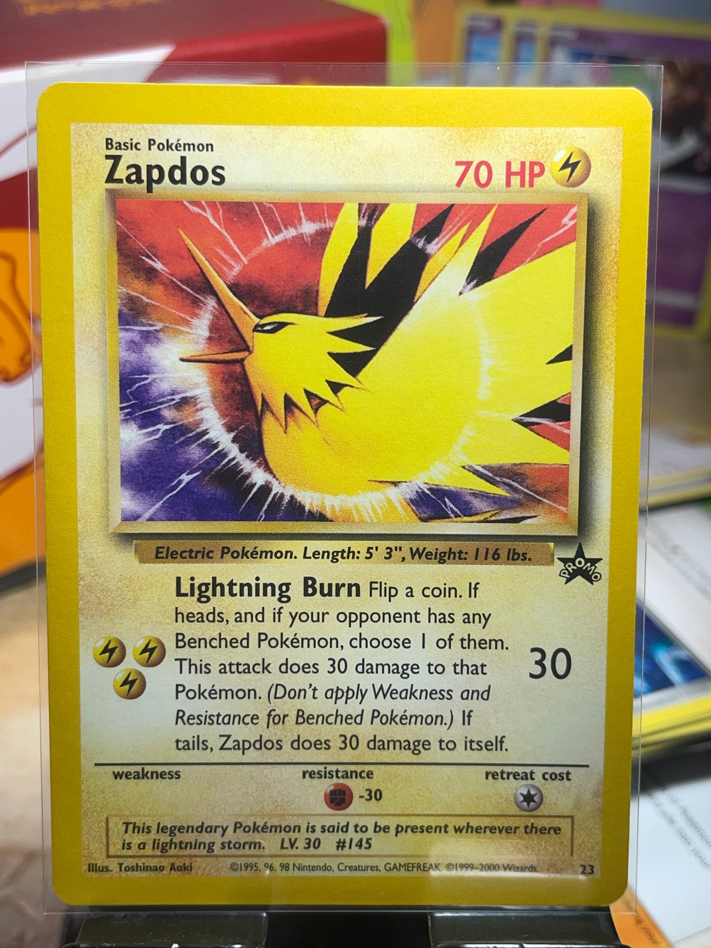 2000 Zapdos #23 WOTC Promo [NM-]