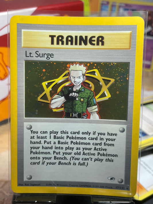 2000 Lt. Surge #17 Gym Heroes [LP-]
