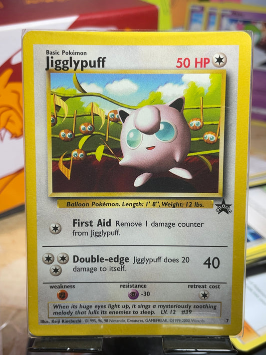 2000 Jigglypuff #7 WOTC Promo [LP+]