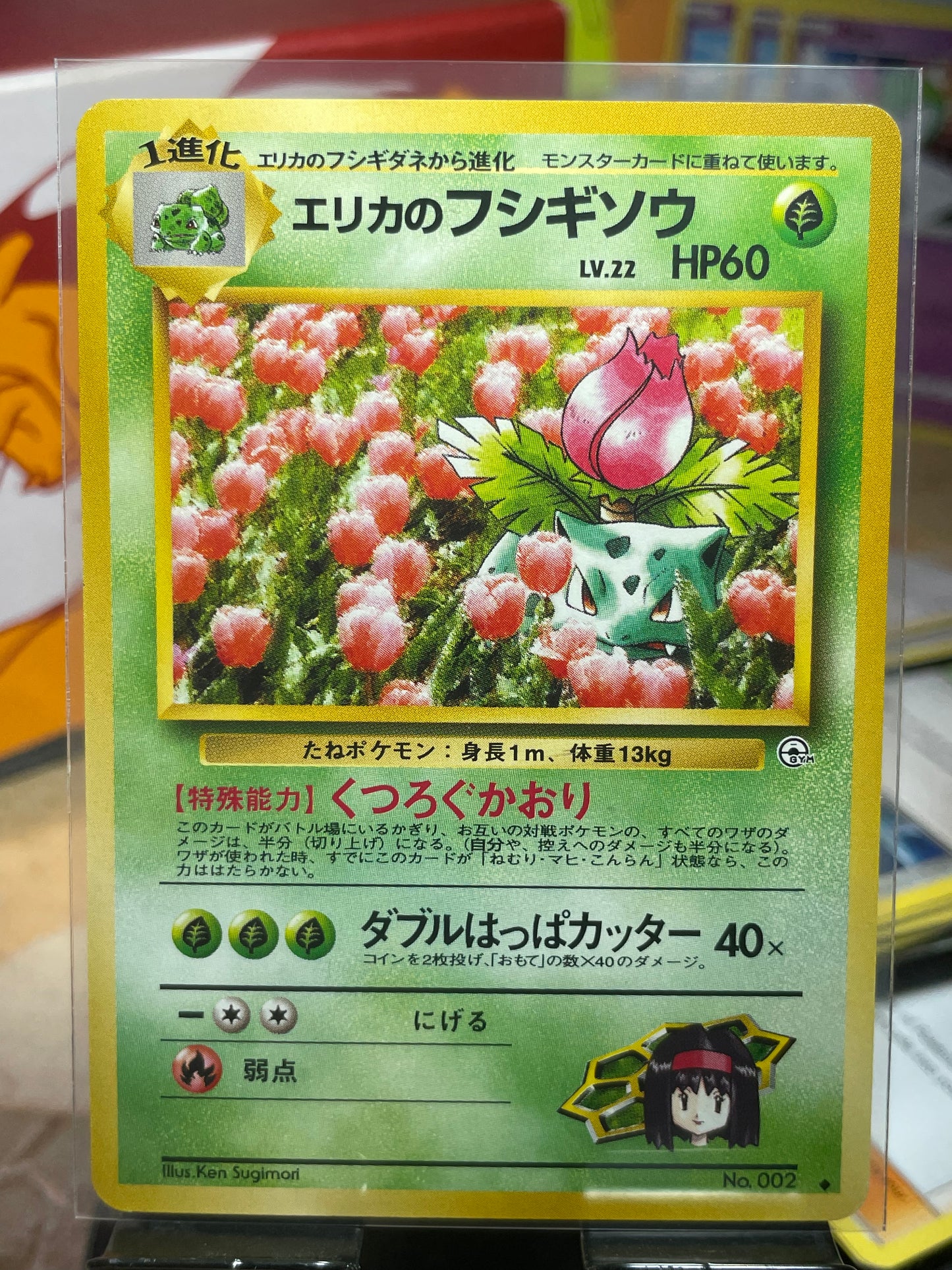 1999 Erika's Venusaur #2 Challenge from the Darkness (JP) [NM]