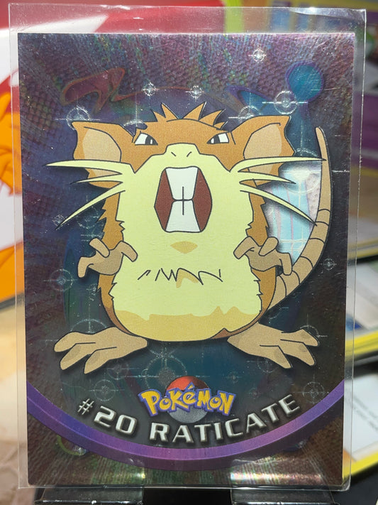1999 Raticate #20 Topps