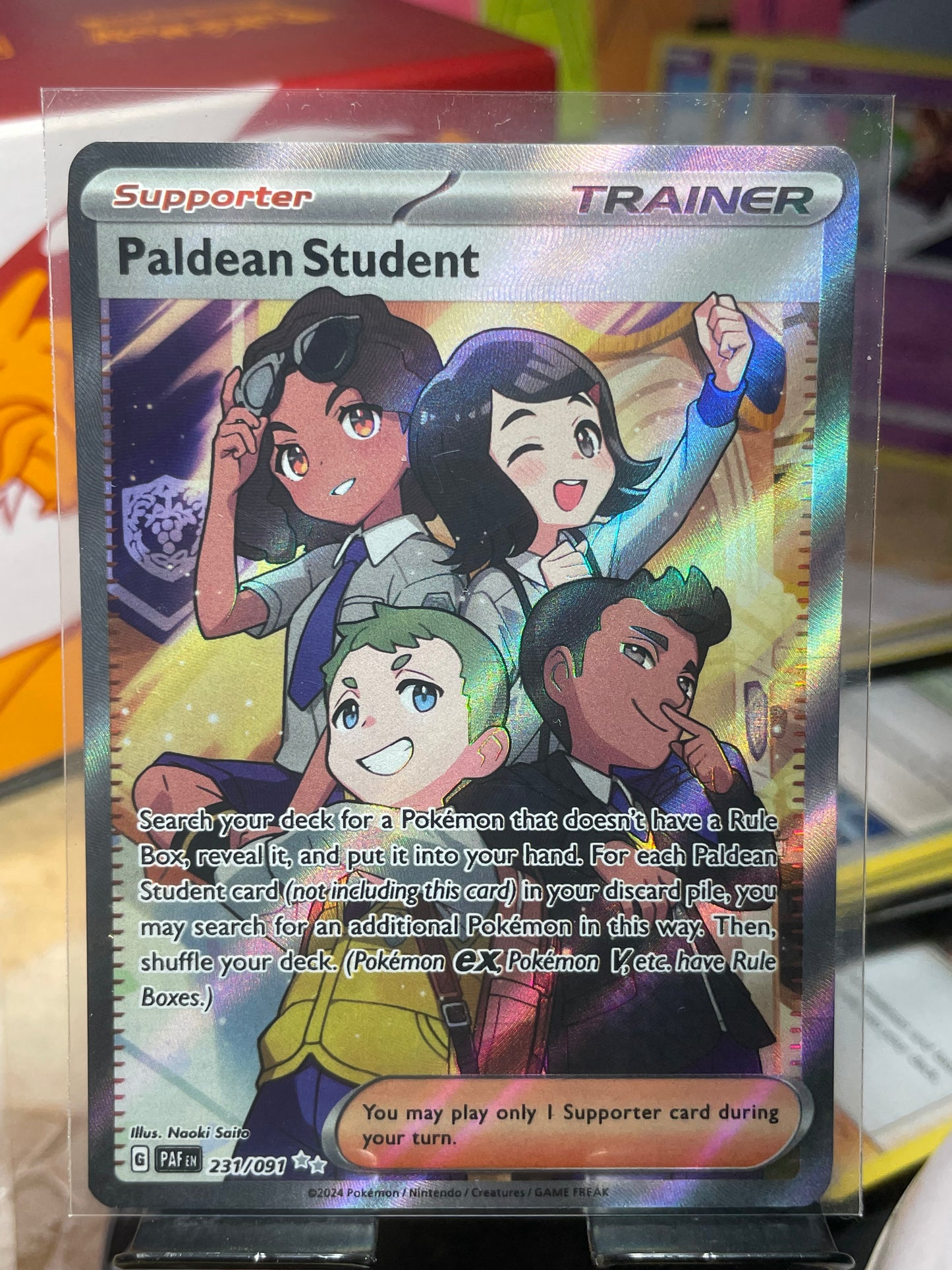 2024 Paldean Student #231 Paldean Fates