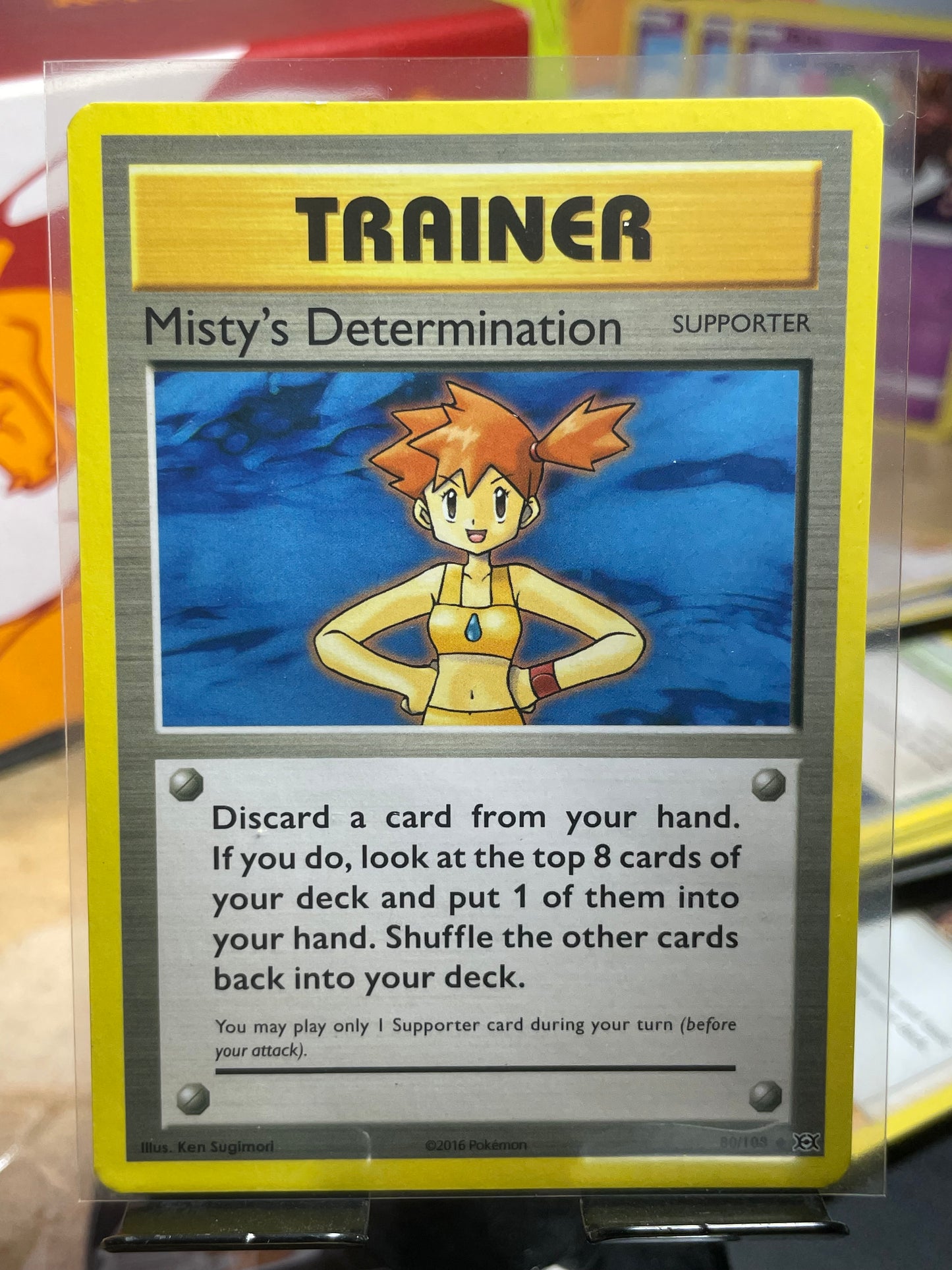 2016 Misty's Supporter #80 Evolutions