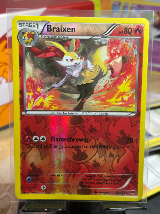 2018 Braixen [Reverse] #28 BREAKthrough