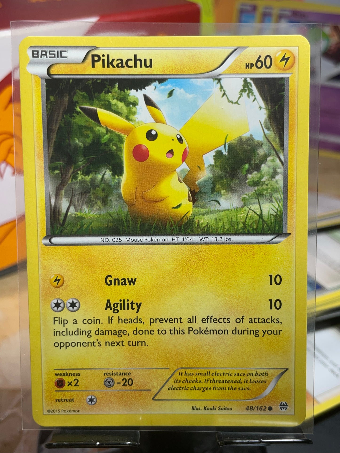 2018 Pikachu #48 BREAKthrough