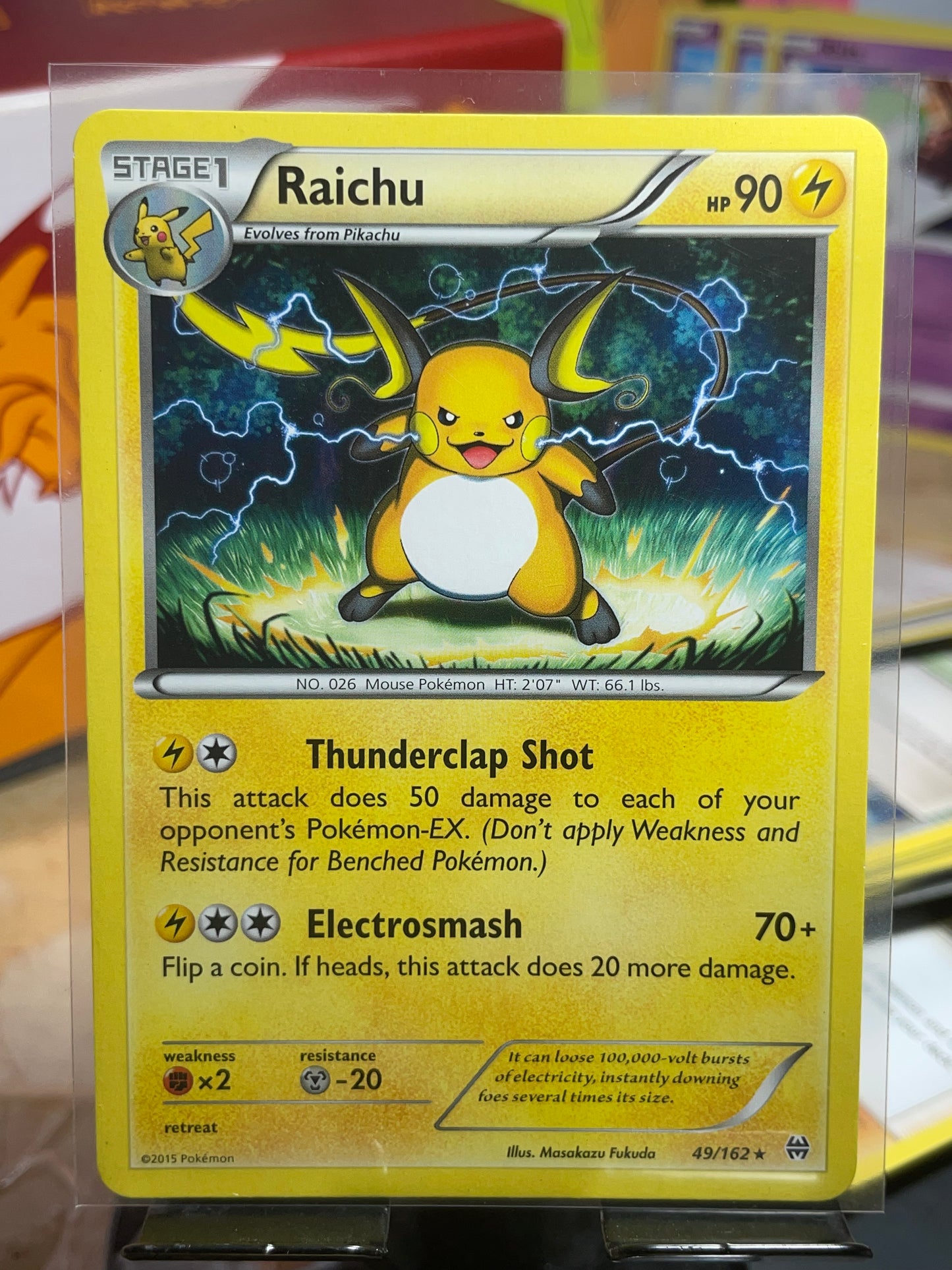 2015 Raichu #49 BREAKthrough