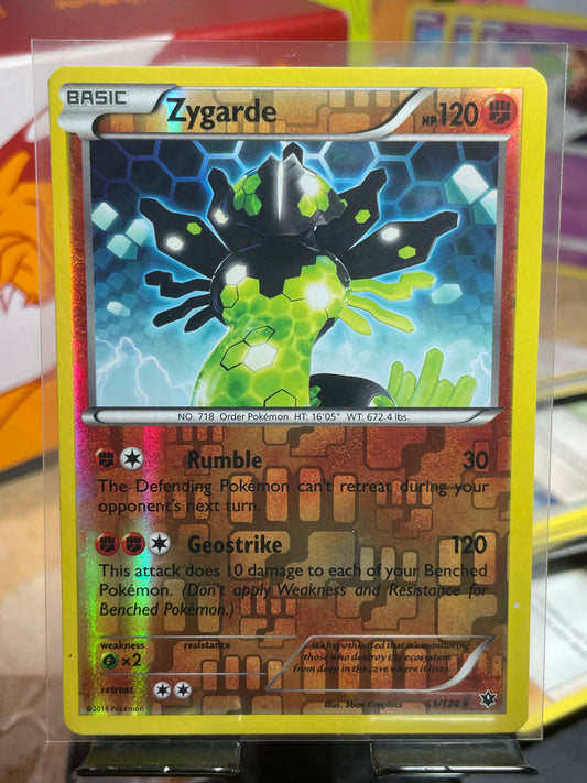 2016 Zygarde [Reverse] #63 Fates Collide