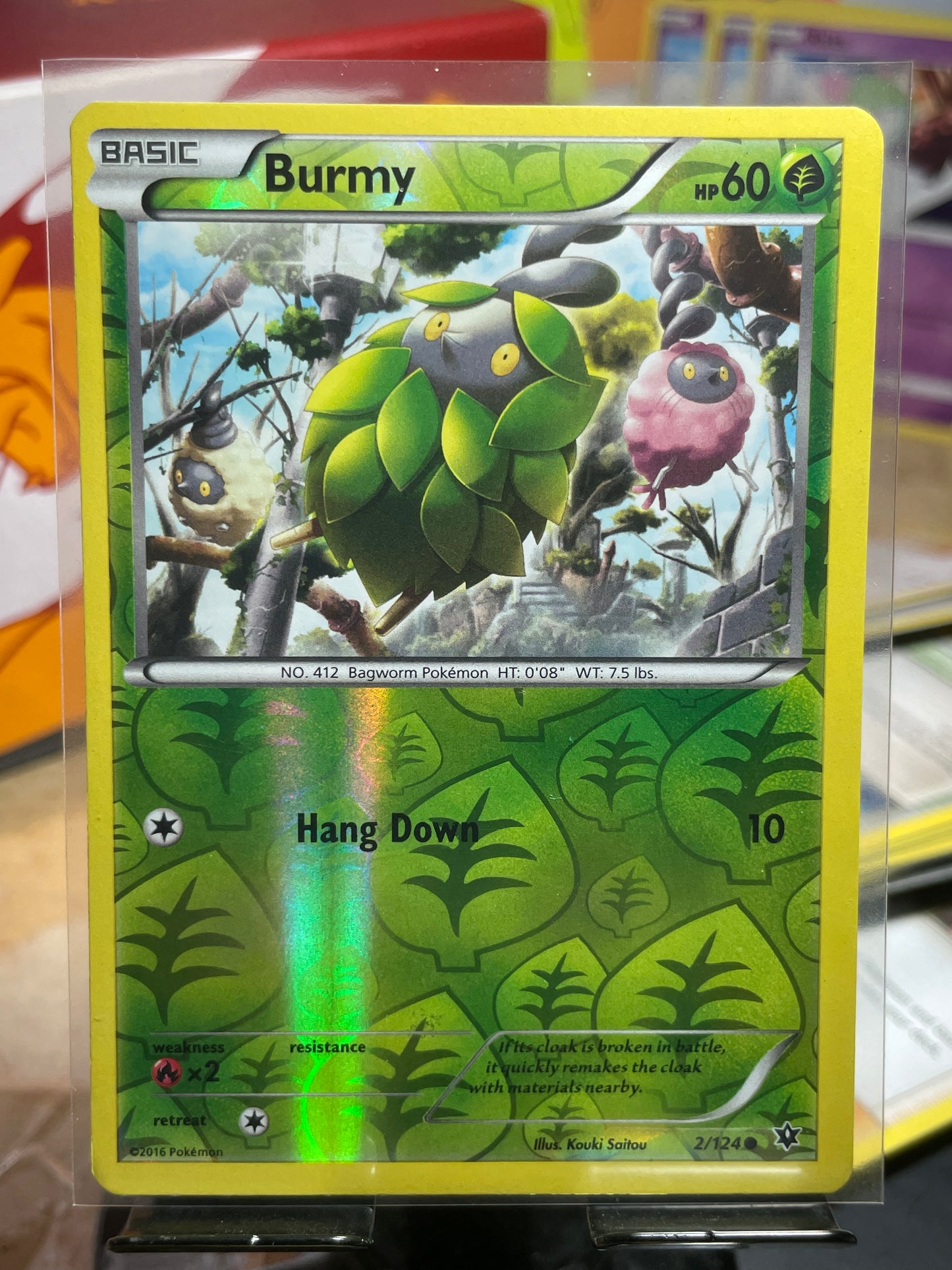 2016 Burmy [Reverse] #2 Fates Collide