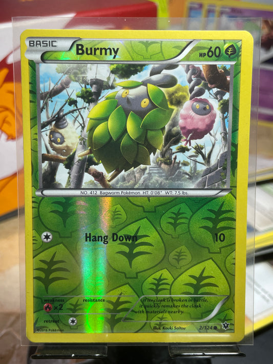 2016 Burmy [Reverse] #2 Fates Collide