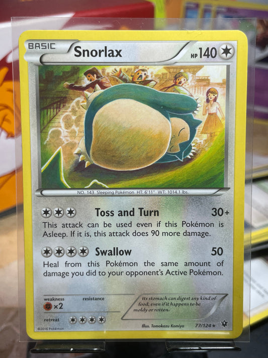 2016 Snorlax #77 Fates Collide
