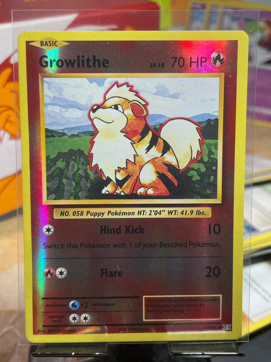 2016 Growlithe [Reverse] #17 Evolutions