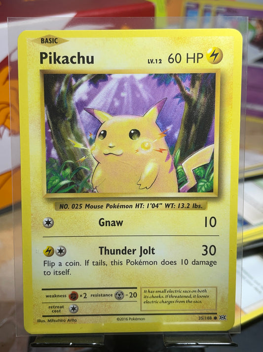 2016 Pikachu #35 Evolutions