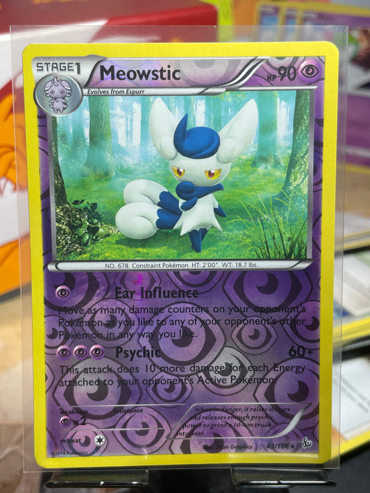 2014 Meowstic [Reverse] #43 Flashire