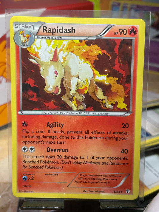 2016 Rapidash #15 Generations