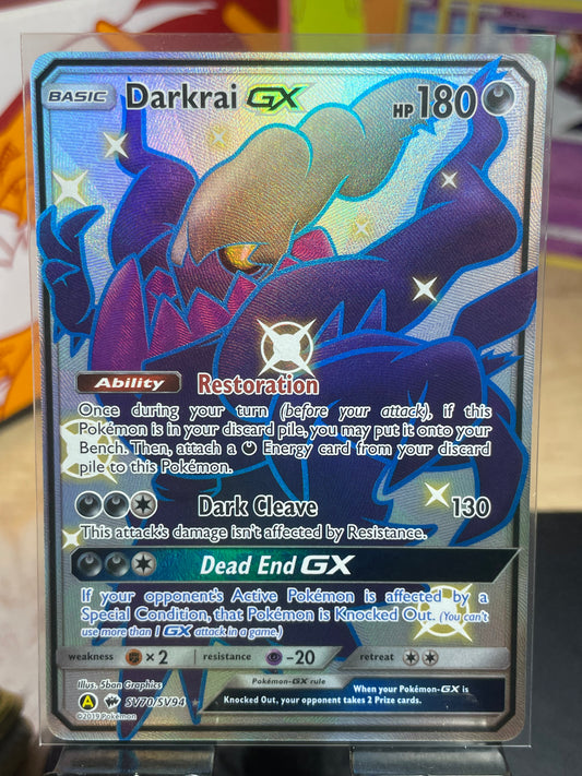 2019 Darkrai GX #SV70 Hidden Fates [NM]