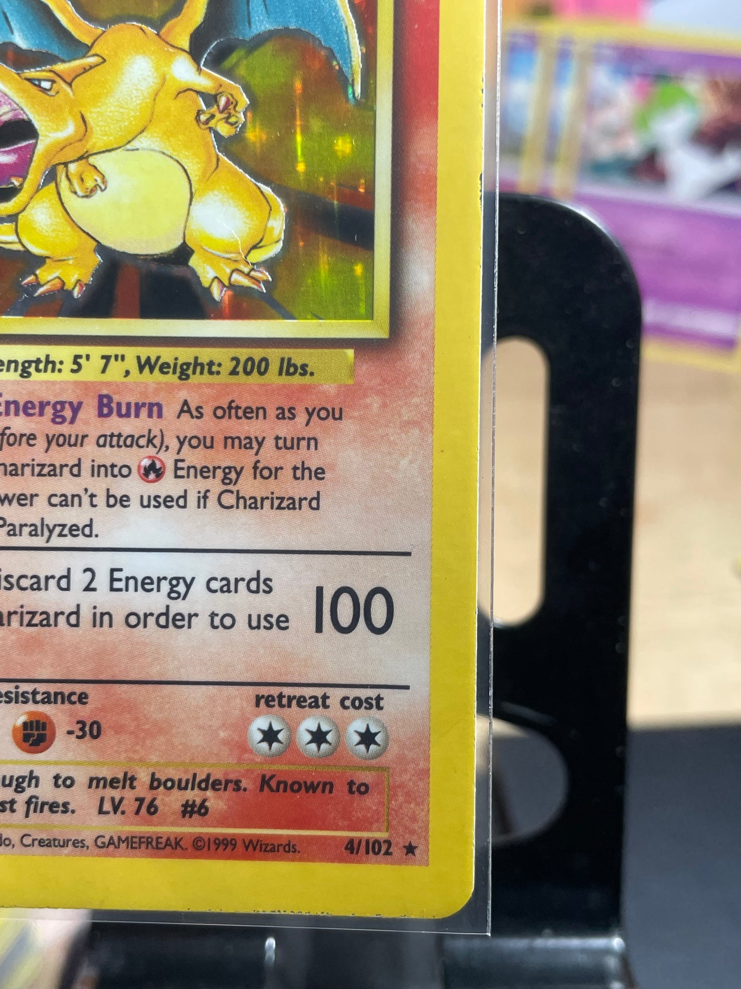 1999 Charizard #4 Base Set [LP]