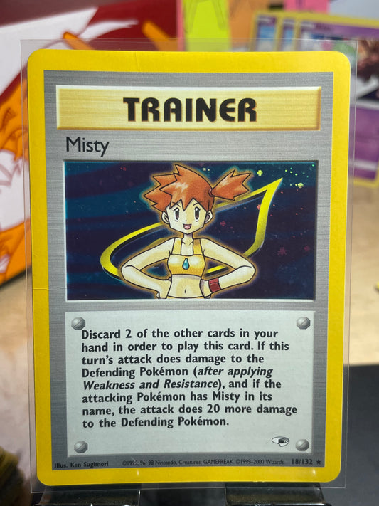 2000 Misty #18 Gym Heroes [LP/MP]