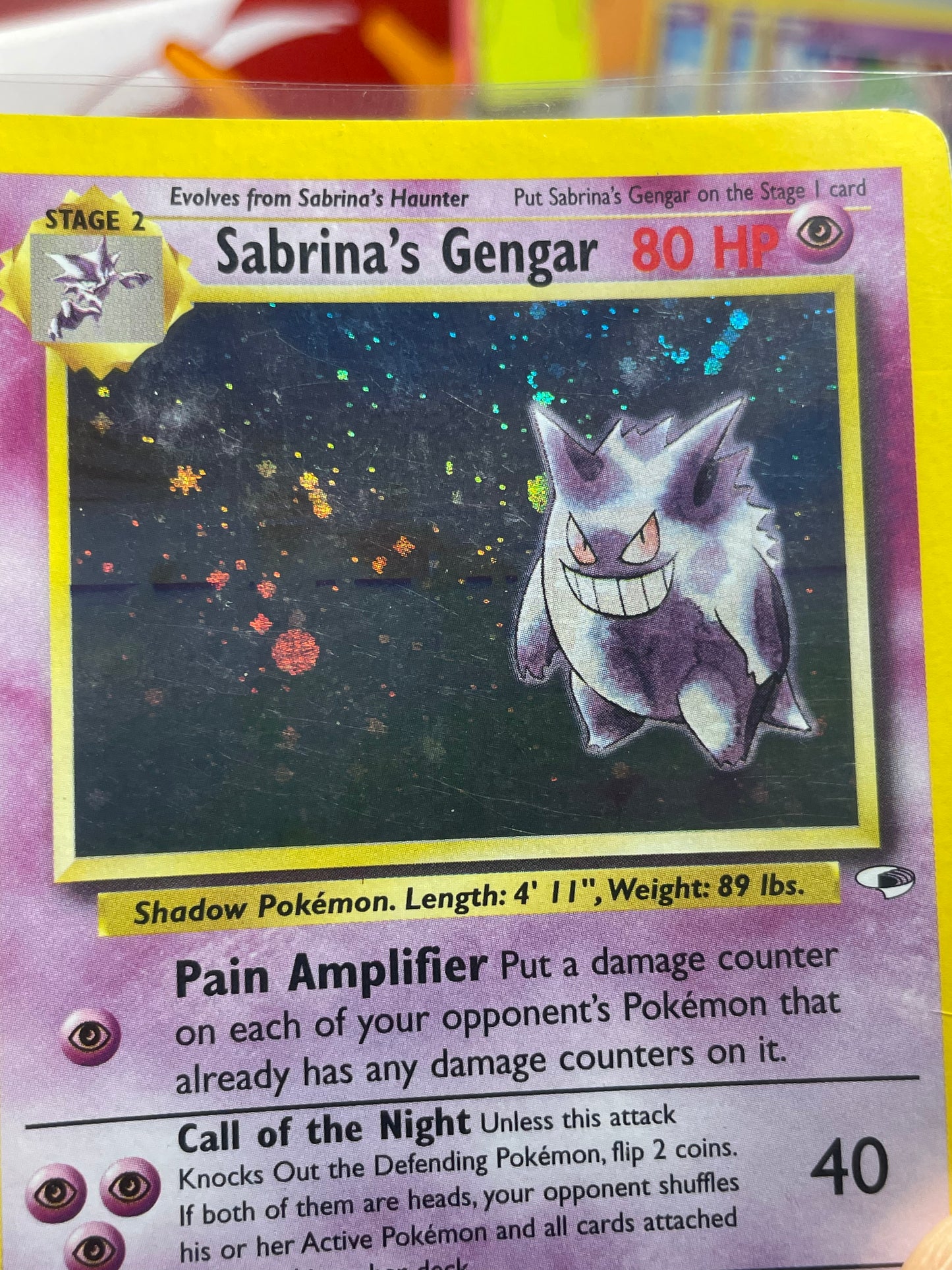 2000 Sabrina's Gengar #14 Gym Heroes [MP]
