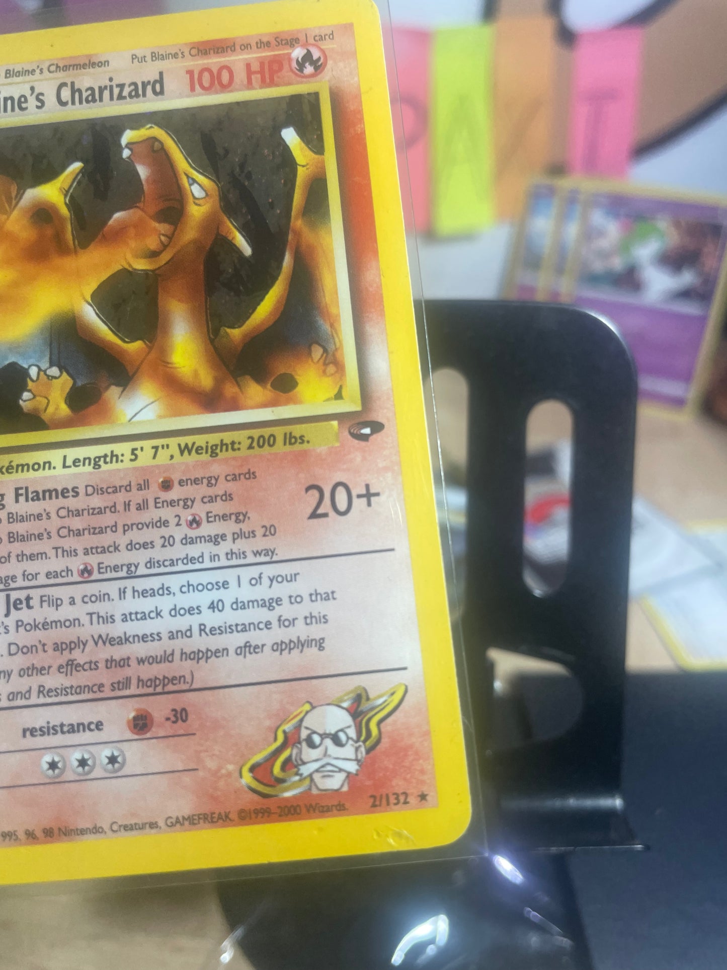 2000 Blaine's Charizard #2 Gym Challenge [MP]