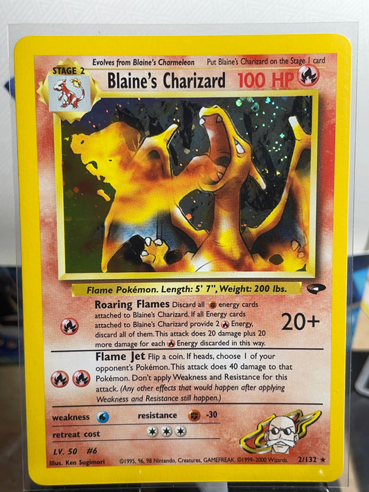 2000 Blaine's Charizard #2 Gym Challenge [LP]