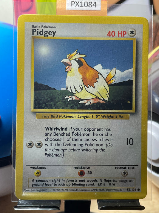 1999 Pidgey #57 Base Set [NM-]